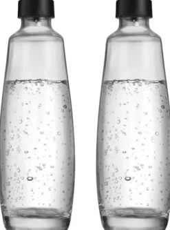 Sodastream Szklana Butelka Karafka 2x1l Do Saturatora Duo Zestaw