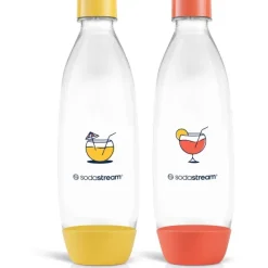 Sodastream Butelka Fuse Orange/Yellow 2x 1 l, do zmywarki