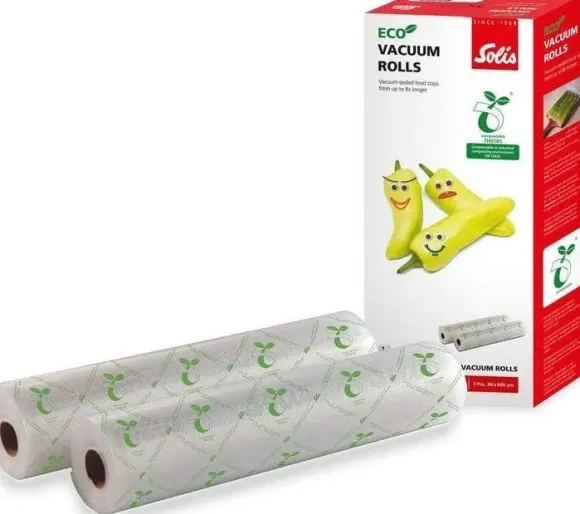 Solis Solis Eco Rolls 30x600cm 2 Rollen Vakuumierfolien