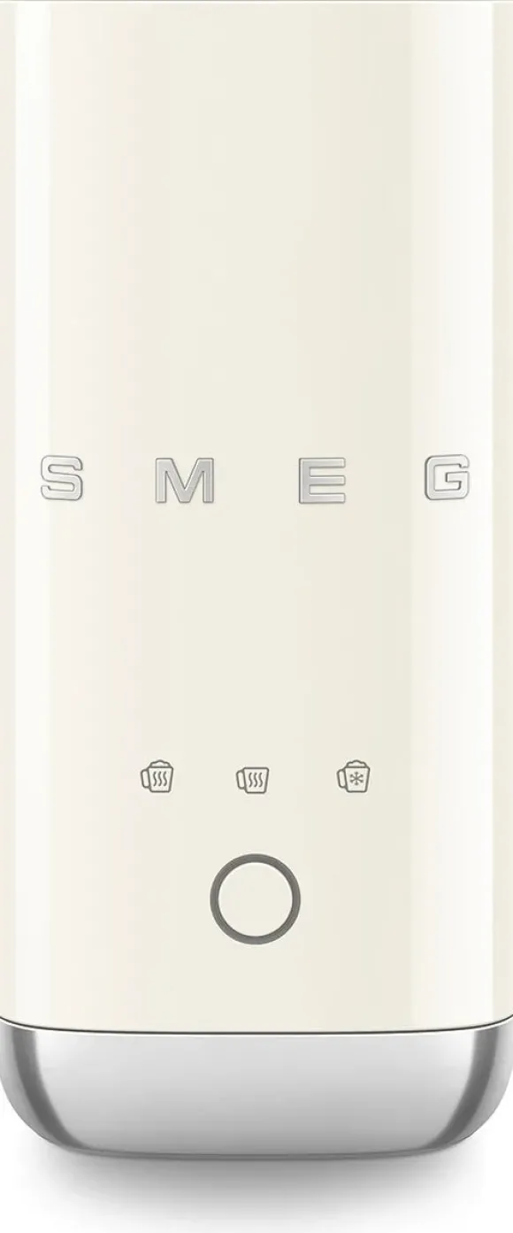 Spieniacz do mleka Smeg MFF02CREU Kremowy