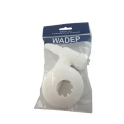 Syfon nadtynkowy do pralek i zmywarek - biały WADEP