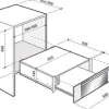 Szuflada grzewcza De Dietrich DWD7400B
