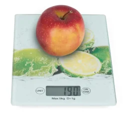 Tadar ELEKTRONICZNA WAGA KUCHENNA SZKLANA LIMONKA 5903313412384