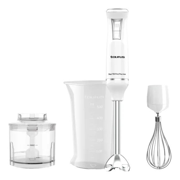 Taurus Bapi 750 Pure Plus Inox, 750 W, z akcesoriami, biały