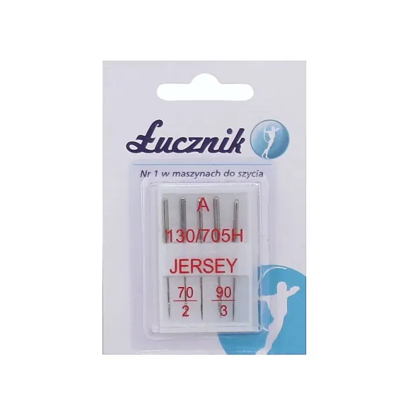 Łucznik Igły do maszyny do szycia A 130/705H JERSEY ZESTAW 5szt 1009627