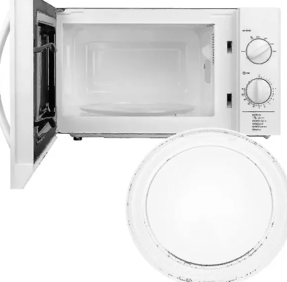 Uniwersalny gramofon do kuchenki mikrofalowej Szklana płyta z uchwytem, 245 mm / 24,5 cm / 9,65 cala-N