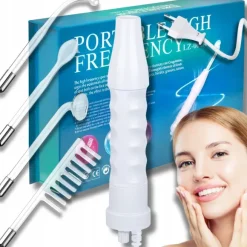 Urządzenie darsonval derma wand pro najmocniejszy LZ006A 4 elektrody peloty