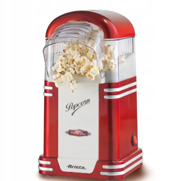Urządzenie do popcornu Ariete Party Time 1100W czerwone