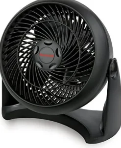 Wentylator Honeywell HT-900E wentylator turbo, silny strumień powietrza i niski poziom hałasu, czarny