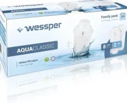 WESSPER Filtr wody do dzbanka filtrujacego Dafi, Brita, Aquaphor AquaClassic, 10 szt.