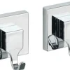 Wieszaki łazienkowe SQUARE 2 sztuki Vacuum Loc WENKO 23857100