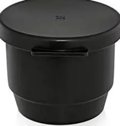 WMF KÜCHENminis zamrażania żywności jako rozszerzeniem dla maszyna do lodów 3-in-1 zapewnia Frozen Yoghurt, sorbety i lody, 300 ML, w kolorze czarnym 04 1686 0011