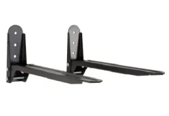 4World Uchwyt do kuchenki mikrofalowej ścienny udźwig 20kg - czarny 07536-BLK