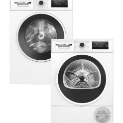 Zestaw AGD Bosch Serie 4 Pralka WAN240MHPL 9kg + Suszarka WTH8529GPL 8kg