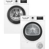 Zestaw AGD Bosch Serie 4 Pralka WAN2405GPL 8kg + Suszarka WTH8627GPL 8kg