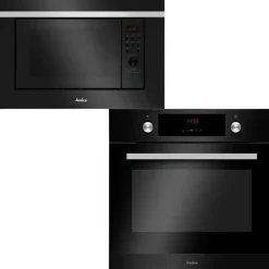 Zestaw AGD do zabudowy Amica Piekarnik EB 7541DB FINE + Mikrofalówka AMGB 20E2GB F-TYPE