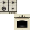 Zestaw AGD do zabudowy Amica Retro Płyta Gazowa PGA 6101APCI RETRO + Piekarnik ED17319W RETRO Beżowy
