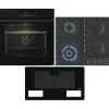 Zestaw AGD do zabudowy Gorenje Piekarnik elektryczny BOP6737E02BK + Płyta gazowa GW642AB + Okap wkład BHI681EB