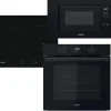 Zestaw AGD do zabudowy Whirlpool Piekarnik OMR 55CU1B + Płyta indukcyjna WSQ 2160NE + Kuchenka mikrofalowa WMF 200 GNB