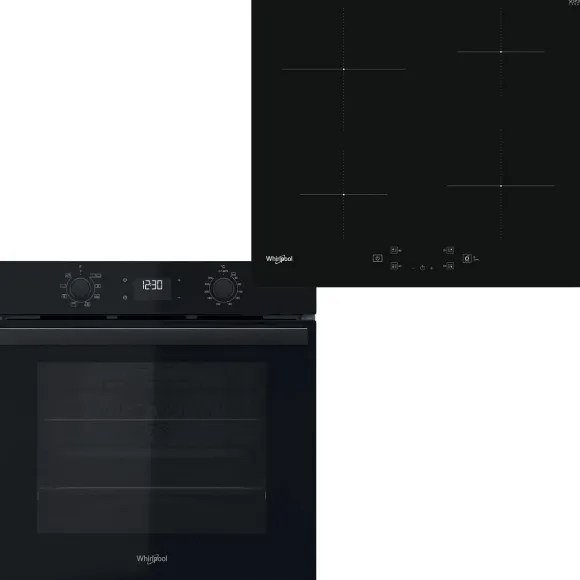 Zestaw AGD do zabudowy Whirlpool Piekarnik OMR 55CU1B + Płyta indukcyjna WSQ 2160NE