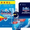 Zestaw detergentów do zmywarek Siemens kapsułki Finish Power lemon + Nabłyszczacz + Sól  !
