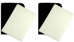 Zestaw Filtrów Okap Węglowy + Tłuszczowy Uniwersalny 2+2szt
